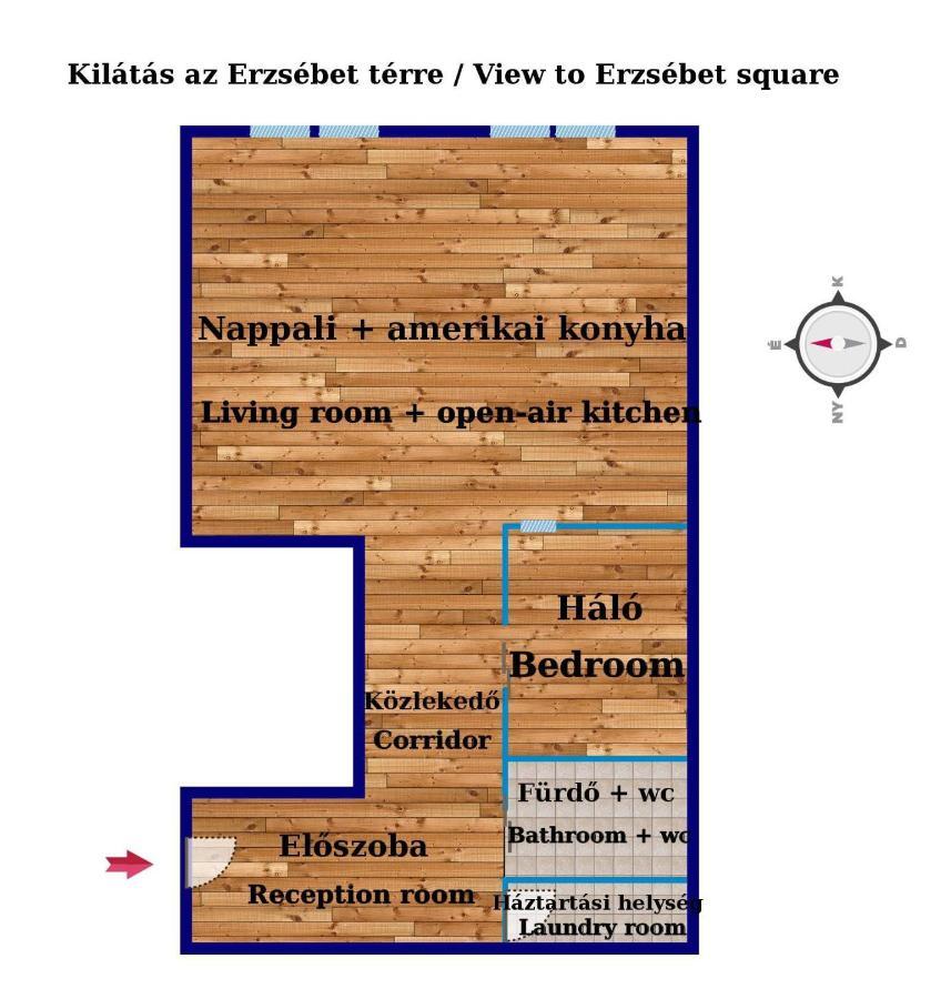 Luxury Lisbeth Apartman Budapest Βουδαπέστη Εξωτερικό φωτογραφία